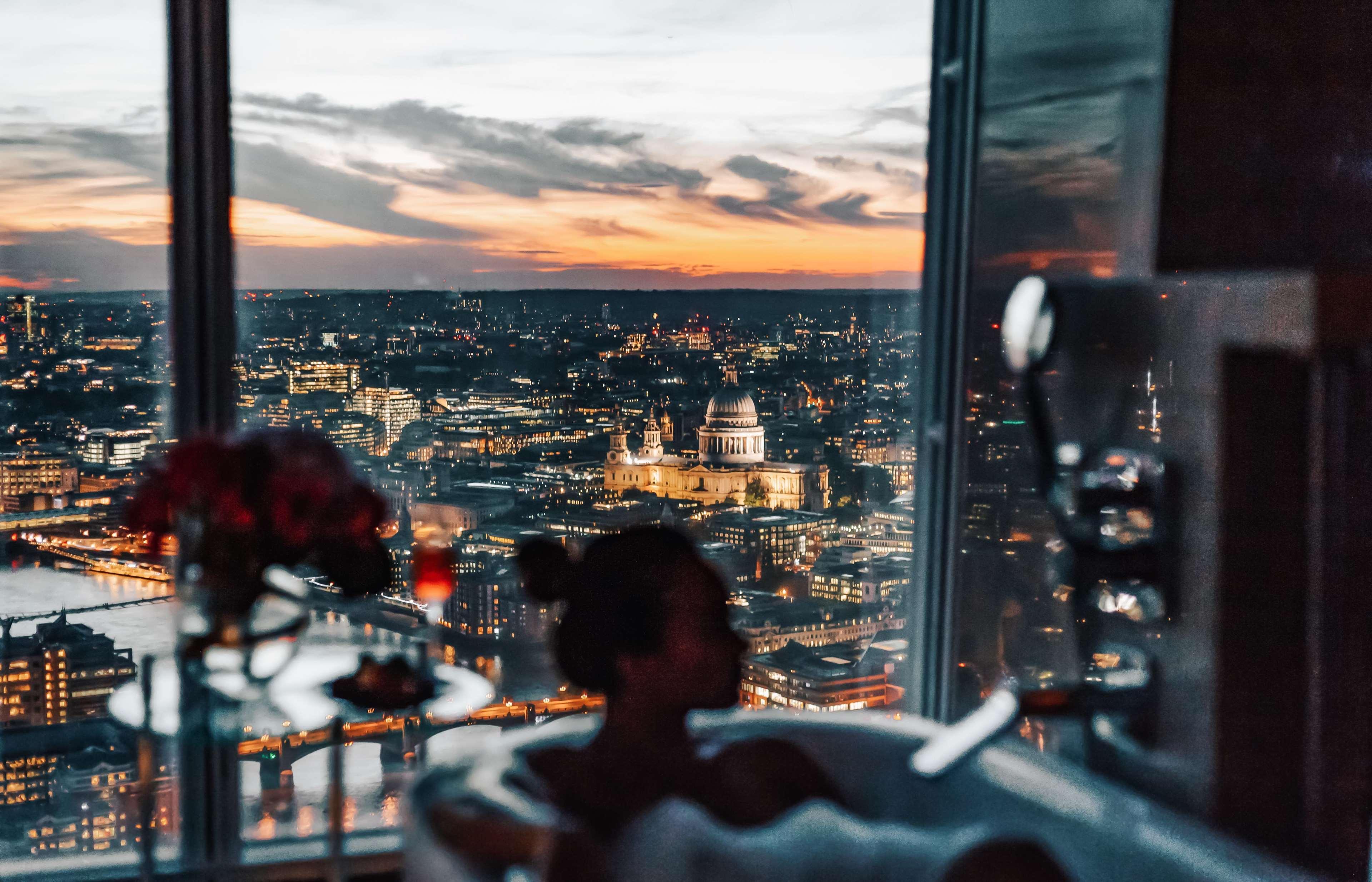 Shangri-La The Shard, London Exterior photo View from the London Sky Garden